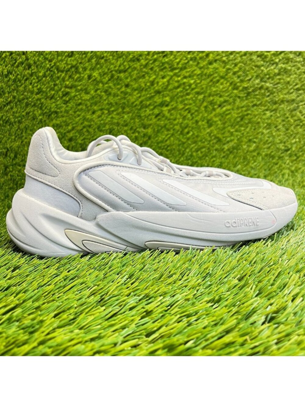Adidas Ozelia Boys Size 6.5Y Gray Athletic‎ Running Walking Shoes Sneakers
